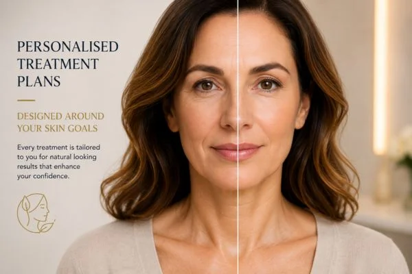 Before and after results of Collagen Lift Therapy Greater London (Tower Hamlets)